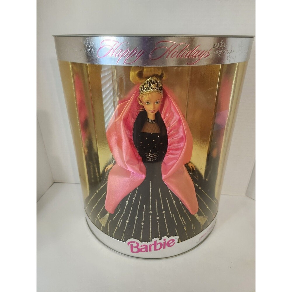 1998 HAPPY HOLIDAYS BARBIE DOLL SPECIAL EDITION RARE ERROR MISPRINT 20200